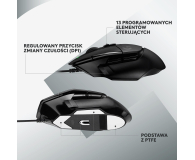 LOGITECH G502 X Czarna - 1066490 - zdjęcie 10